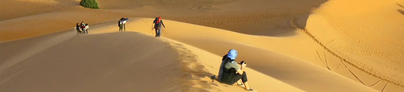 The Sahara Desert in Morocco