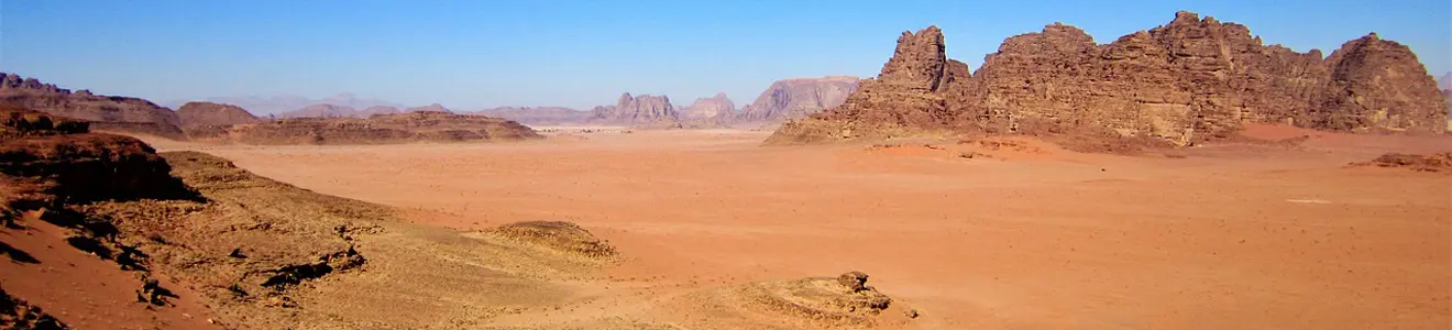 Wadi Rum in Jordan